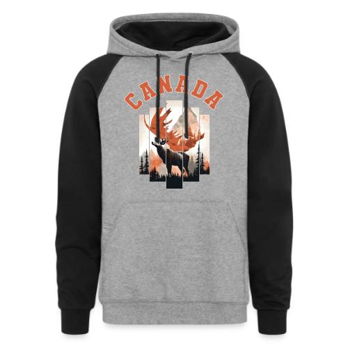 Great Canadian Outdoors - Unisex Colorblock Hoodie