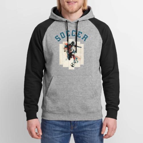Soccer Vibes - Unisex Colorblock Hoodie
