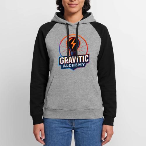 Gravitic Alchemy Logo - Unisex Colorblock Hoodie