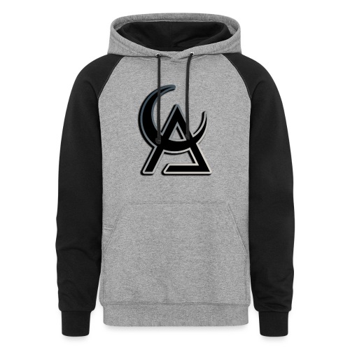 Astral Convergence Logo - Unisex Colorblock Hoodie
