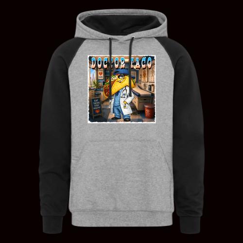 Doctor Taco - Unisex Colorblock Hoodie