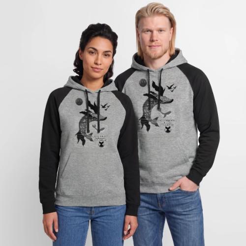 The Wonders Of The Sea - Unisex Colorblock Hoodie