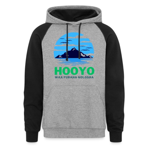 dresssomali- Hooyo - Unisex Colorblock Hoodie
