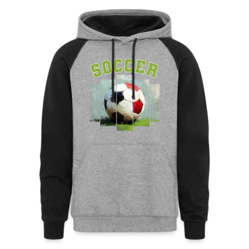 Soccer Core - Unisex Colorblock Hoodie