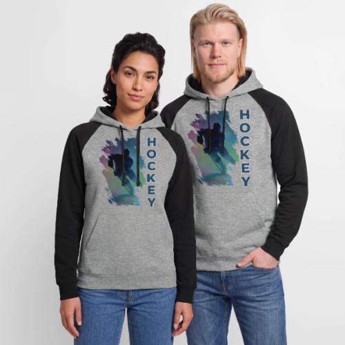 Hockey Pulse - Unisex Colorblock Hoodie