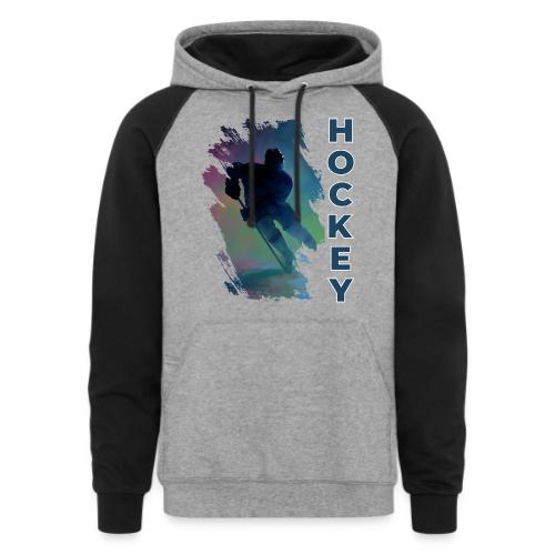 Hockey Pulse - Unisex Colorblock Hoodie