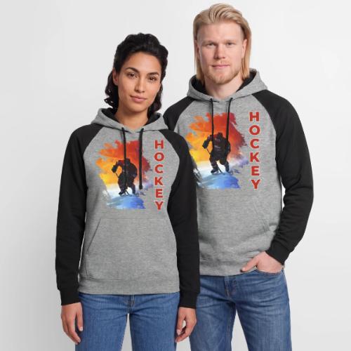 Hockey Energy - Unisex Colorblock Hoodie