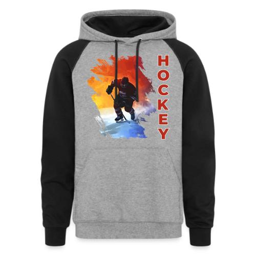 Hockey Energy - Unisex Colorblock Hoodie