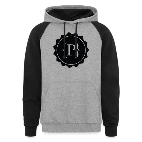 Main Logo Black - Unisex Colorblock Hoodie