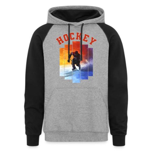 Hockey Rush - Unisex Colorblock Hoodie