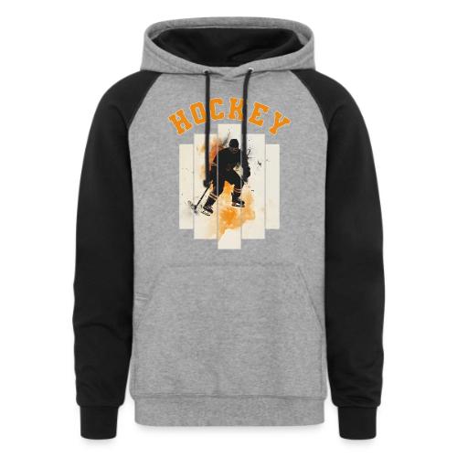 Hockey Grind - Unisex Colorblock Hoodie