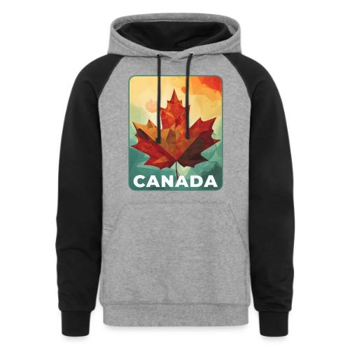 True North Colors - Unisex Colorblock Hoodie