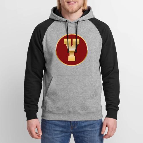 Letter Y – Capital Varsity Alphabet Monogram - Unisex Colorblock Hoodie