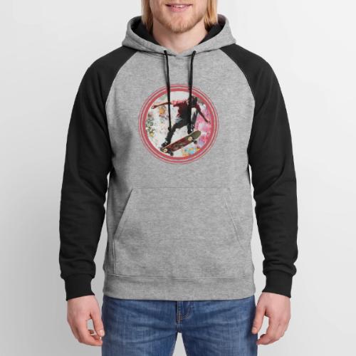 Skateboarding Soul - Unisex Colorblock Hoodie