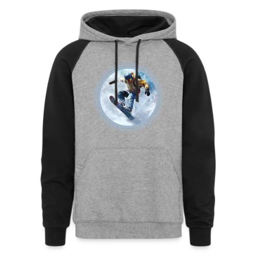 Snowboarding Life - Unisex Colorblock Hoodie