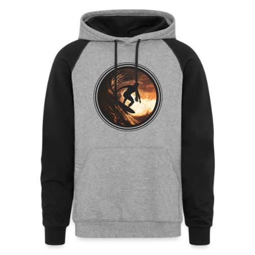Surfing Spirit - Unisex Colorblock Hoodie