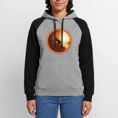 Surfing Vibes - Unisex Colorblock Hoodie
