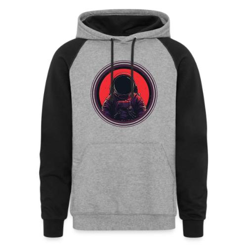 Astronaut: The universe is calling! - Unisex Colorblock Hoodie