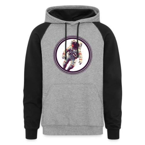 Astronaut: From Earth to the cosmos - Unisex Colorblock Hoodie