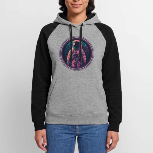 Astronaut: Explore the unknown - Unisex Colorblock Hoodie