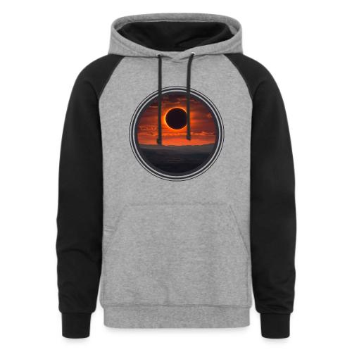 Eclipse Horizon - Unisex Colorblock Hoodie