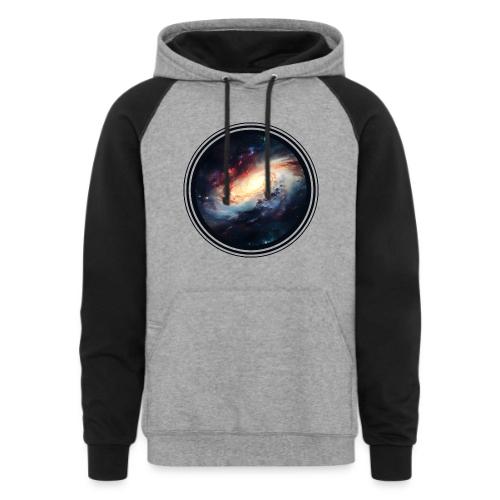 Galaxy Mirage - Unisex Colorblock Hoodie