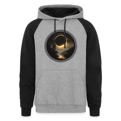 Eclipse: Shadowed Light - Unisex Colorblock Hoodie