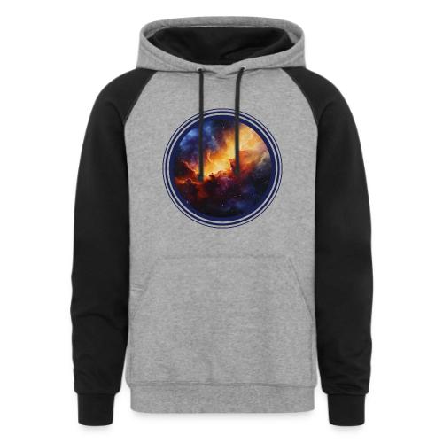 Nebula Dreams - Unisex Colorblock Hoodie
