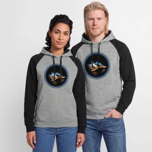 Knowledge - Unisex Colorblock Hoodie