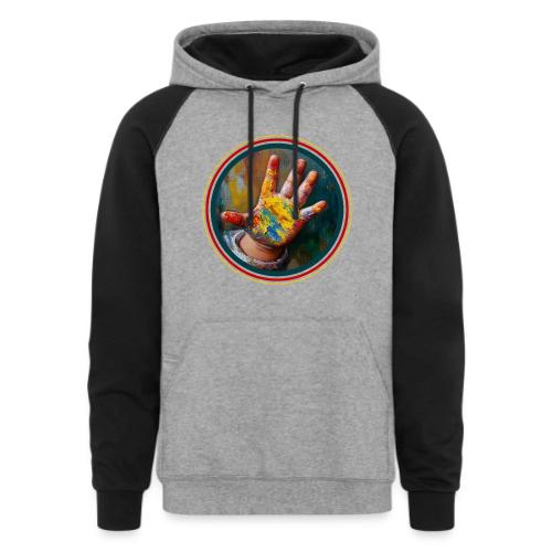 Colors of Innocence - Unisex Colorblock Hoodie