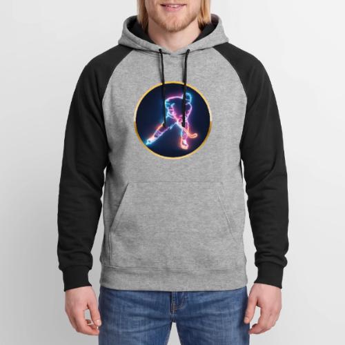 Golden Neon Hockey - Unisex Colorblock Hoodie