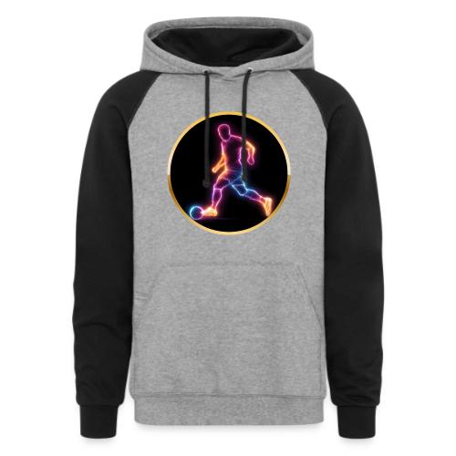 Virtual Football Hero - Unisex Colorblock Hoodie