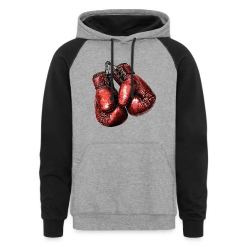 Legacy Boxing Gloves - Unisex Colorblock Hoodie