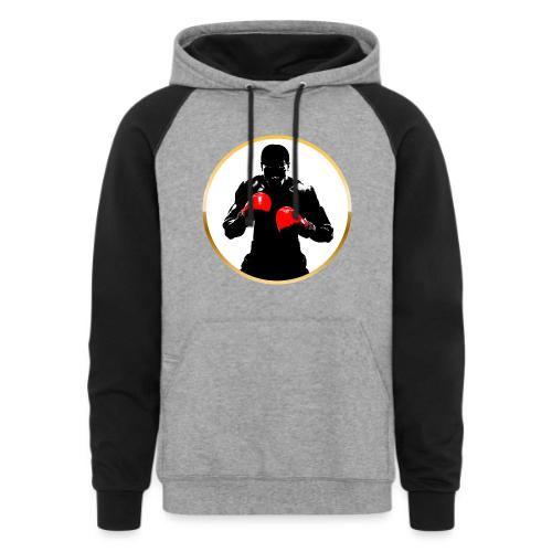 Boxing: Golden Ring Fighter - Unisex Colorblock Hoodie
