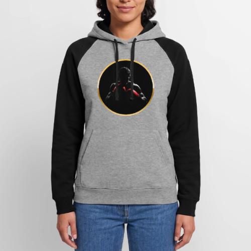 Boxing: Crimson Gloves Fighter - Unisex Colorblock Hoodie