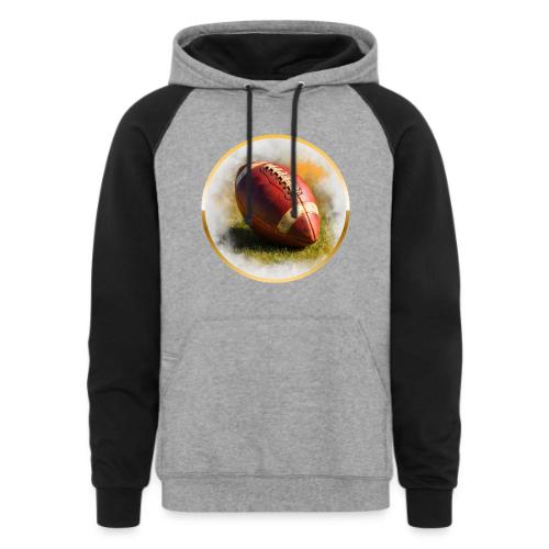 American Football: Heart of the Gridiron - Unisex Colorblock Hoodie