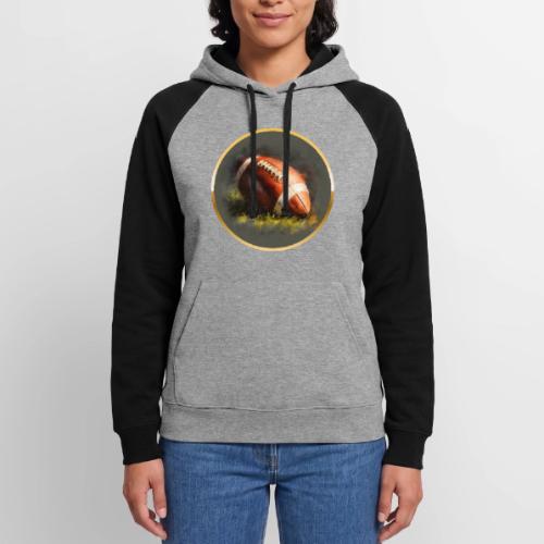 American Football: Gridiron Gold - Unisex Colorblock Hoodie