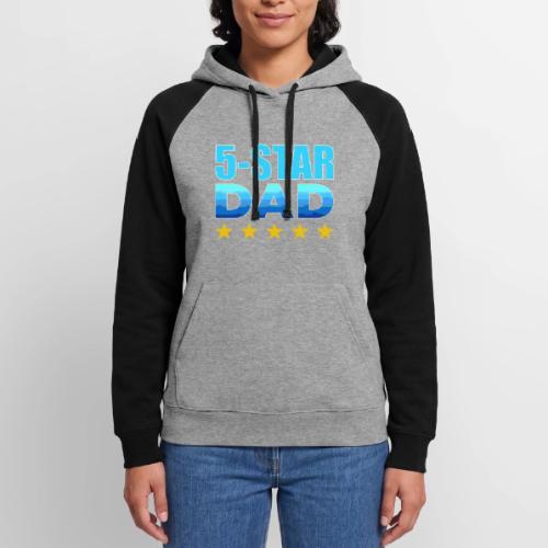 Five Stars Dad - Unisex Colorblock Hoodie