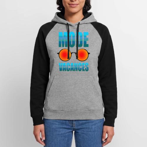 Vacation Mode Enabled - Unisex Colorblock Hoodie