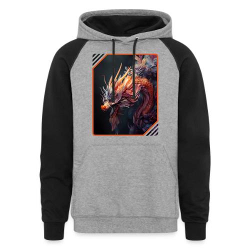 Dragon Dreams - Unisex Colorblock Hoodie