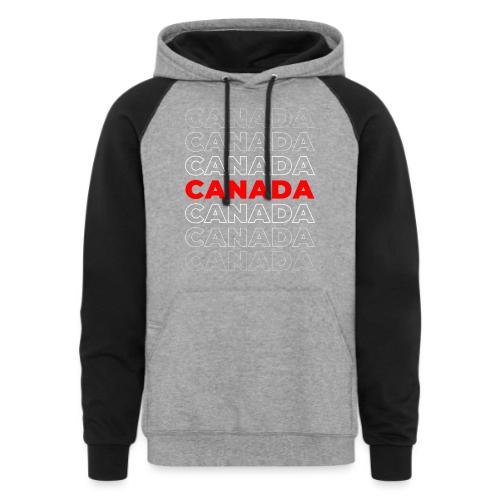 True North Tribute – Canada - Unisex Colorblock Hoodie