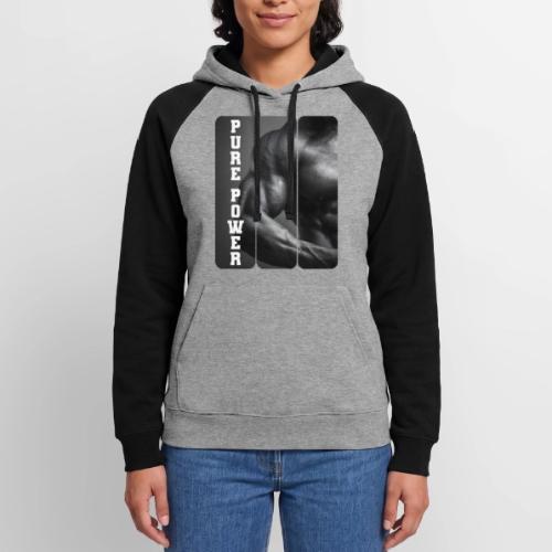 Bodybuilding: Pure Power - Unisex Colorblock Hoodie