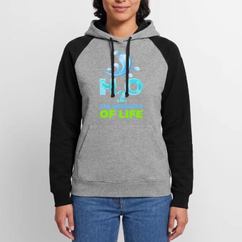 The Molecule of Life - Unisex Colorblock Hoodie