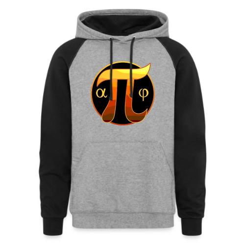 Trigonometry: Angles & Symbols - Unisex Colorblock Hoodie