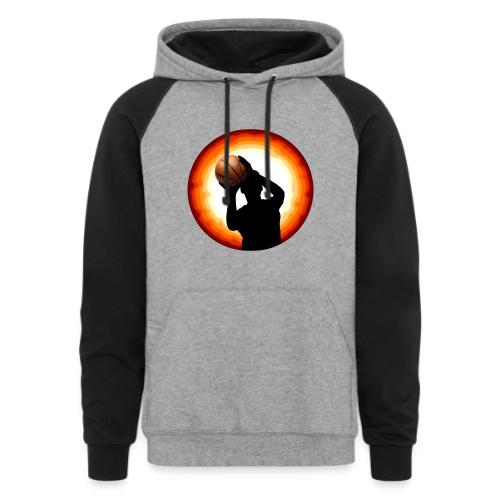 Basketball: The Art of the Shot - Unisex Colorblock Hoodie