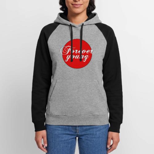 Forever Young, timeless Youth - Unisex Colorblock Hoodie