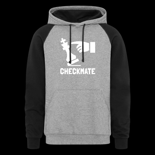 Checkmate | Chess Champion - Unisex Colorblock Hoodie