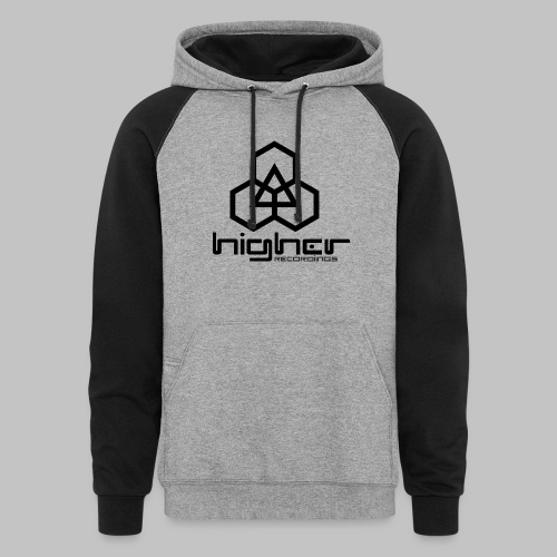 Higher Official Logo - Unisex Colorblock Hoodie