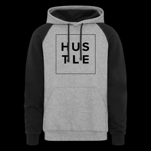 Hustle Filled - Unisex Colorblock Hoodie