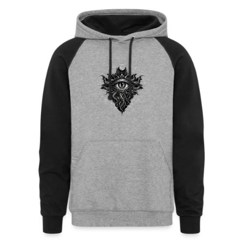 Eldritch Eye - Unisex Colorblock Hoodie